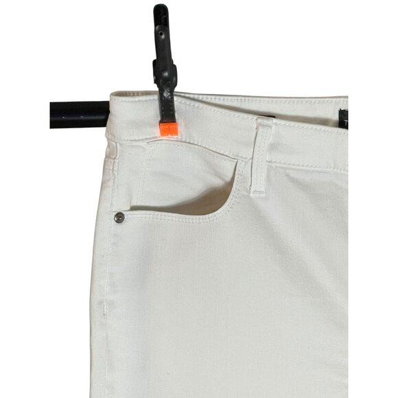 Talbots White Comfort Stretch Jeggings Size 8  64% Cotton / 23% Polyester / 13% - Picture 13 of 14